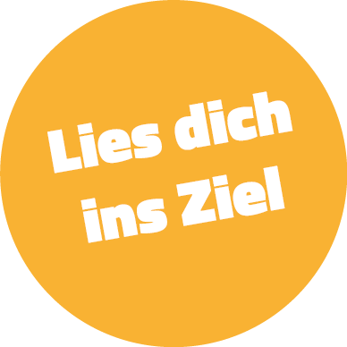 Lies dich ins Ziel